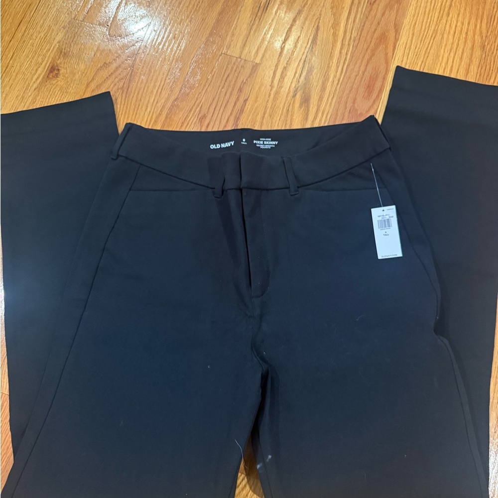 Old Navy Midnight Black Pixie Pants - image 1